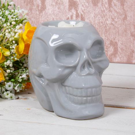 Desire Grey Skull Wax Melt Warmer Extra Image 1 Preview